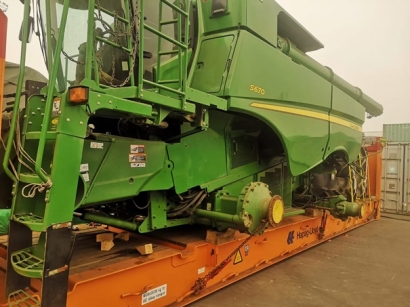 德國收割機進口海運報關(guān)到國內(nèi)的流程