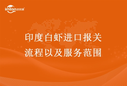 印度白蝦進口報關流程以及服務范圍
